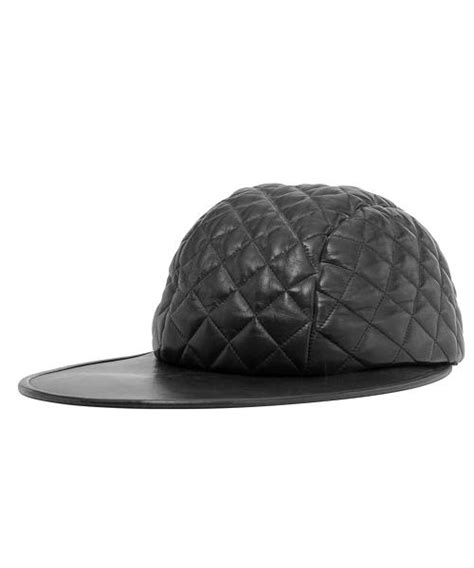 chanel black quilted baseball cap|Chanel headwear sale.